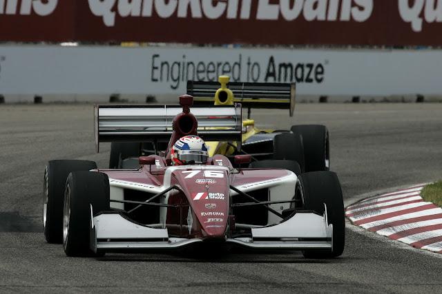 juan Pablo García se mantiene entre los ocho primeros en las puntuaciones de Indy Lights