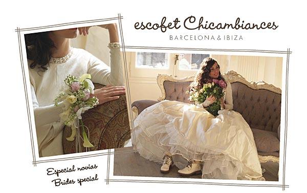 Escofet Chicambiances: un universo de lujo lleno de detalles exclusivos para las novias