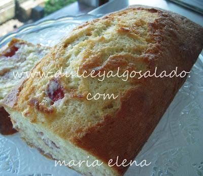 Biscocho con fresas