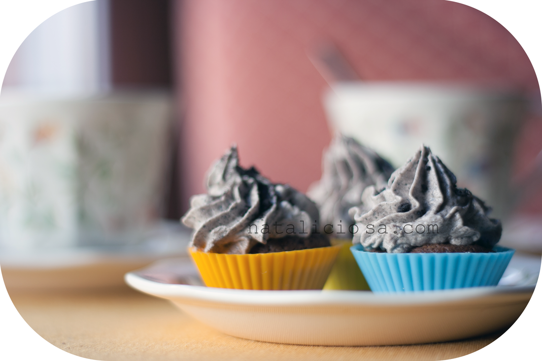 Mini cupcakes de Oreo Imagen