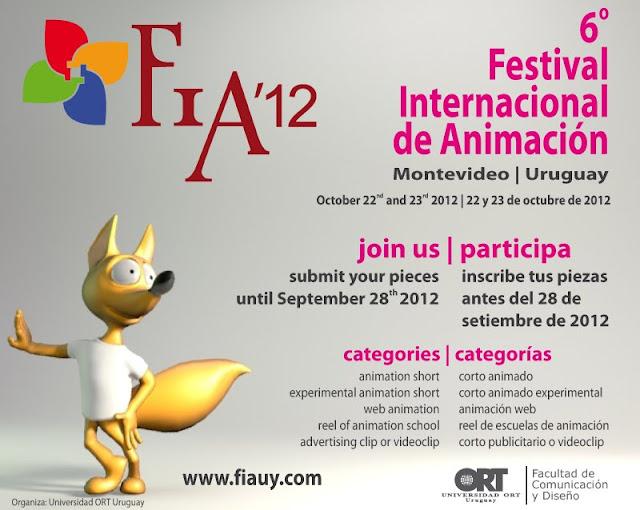 Uruguay, Festival internacional de animación- FIA´12
