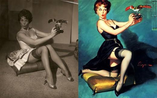 Chicas pin up Gil Elvgren