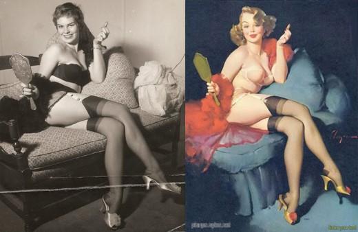 Chicas pin up Gil Elvgren