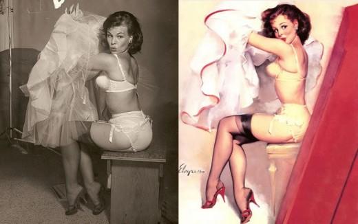 Chicas pin up Gil Elvgren