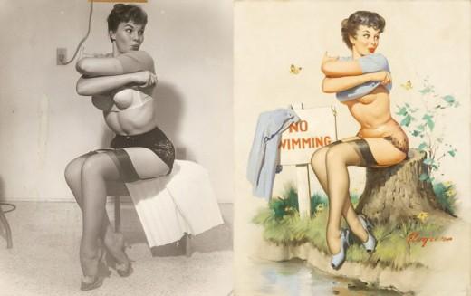 Chicas pin up Gil Elvgren