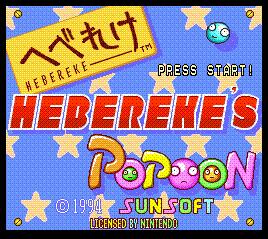 Hebereke's Popoon (SNES)