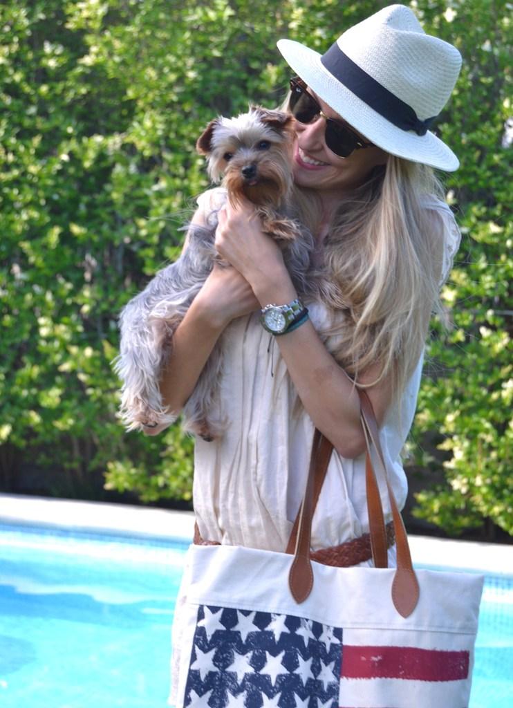 White and flags White and flags