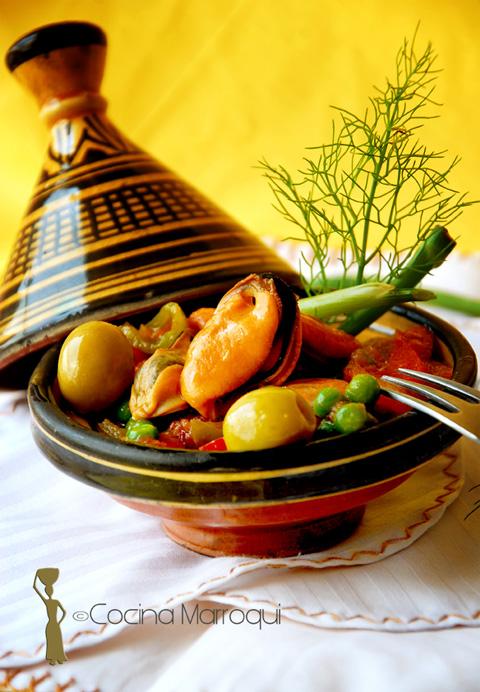 Tajine de Bouzrougs {Tapa versión}