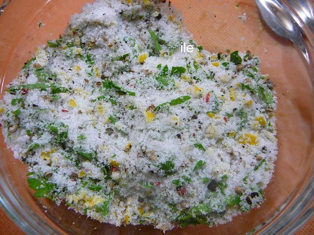 Gravlax de salmon Gravlax de salmon