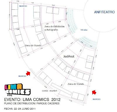 Programa de actividades de Limacomics 2012