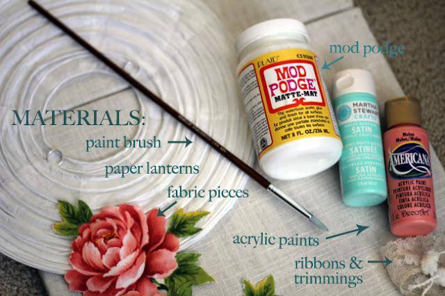 Tutorial: ¡Decora las lámparas de tu boda! Tutorial: ¡Decora las lámparas de tu boda!