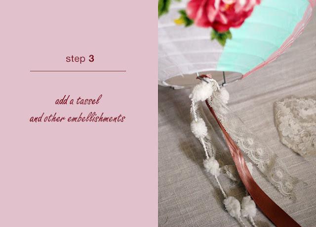 Tutorial: ¡Decora las lámparas de tu boda! Tutorial: ¡Decora las lámparas de tu boda!