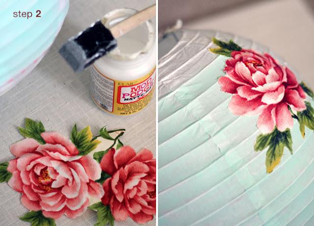 Tutorial: ¡Decora las lámparas de tu boda! Tutorial: ¡Decora las lámparas de tu boda!
