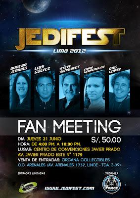 JediFest, parte de Lima Comics 2012 - The Force Perú