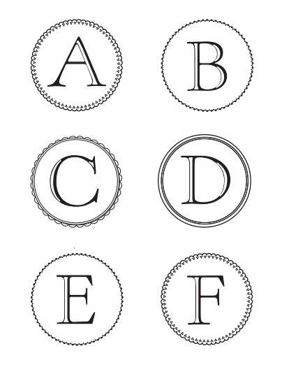 Moldes de abecedarios - Imagui
