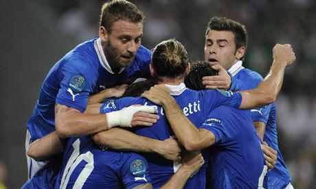 Eurocopa 2012: El trabajo de Italia contra Irlanda