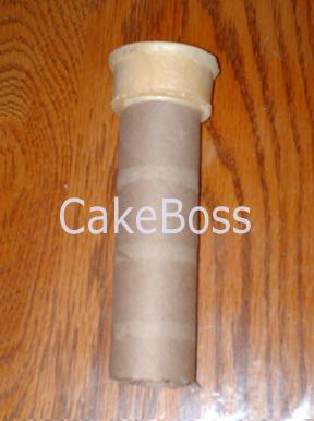 Paso a paso: Tarta castillo de princesas cono en tubo que se inserta inhiben