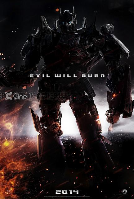 Primer Teaser Póster de ‘Transformers 4′ Transformers-4-promo-poster