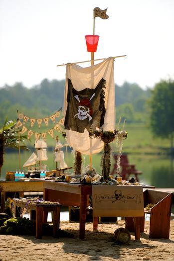 Fiesta de cumpleaños de piratas: Mesa