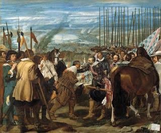La rendición de Breda, 1635, de Velázquez