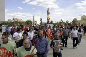 Mineros en huelga y España entera pendiente de la Roja
