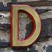 letter D letter D