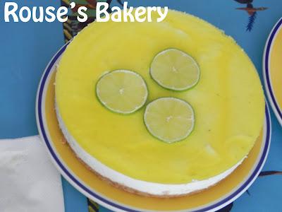 Tarta mousse de lima-limón