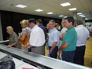Reportaje fotográfico de la presentación de Materia elemental en San Pedro del Pinatar