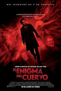 Vuelve el Terror Gótico de Edgar Allan Poe con El Enigma del Cuervo (2012) de James McTeigue...