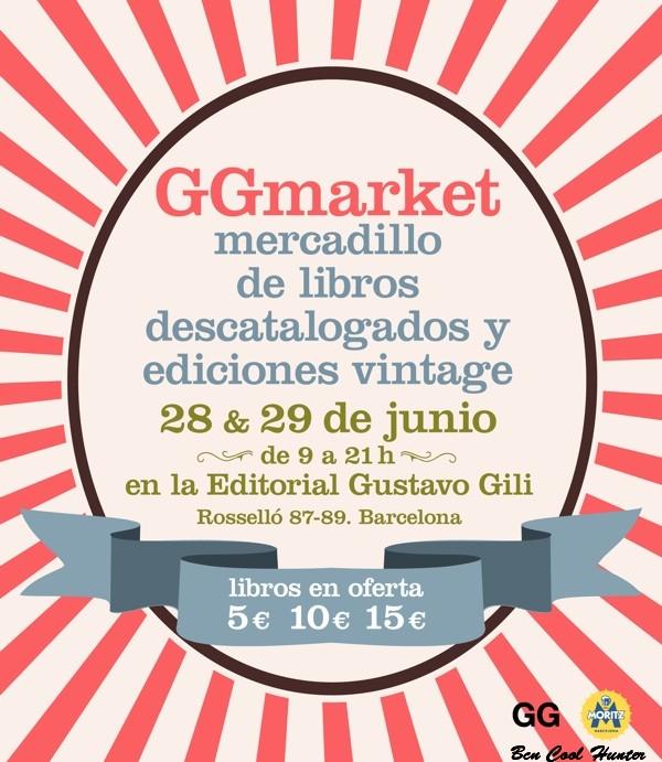 GGmarket, llega la primera edición del mercadillo de libros de Gustavo Gili