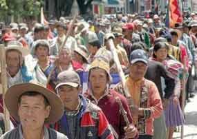 Bolivianos marcharán en rechazo a intento de golpe de Estado