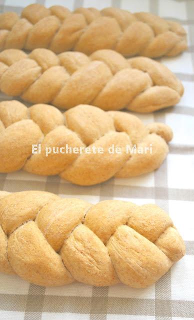 TRENZAS DE HARINA INTEGRAL TRENZAS DE HARINA INTEGRAL