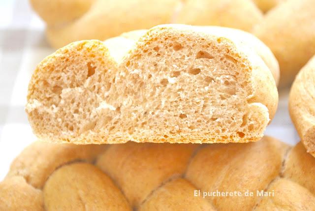 TRENZAS DE HARINA INTEGRAL TRENZAS DE HARINA INTEGRAL