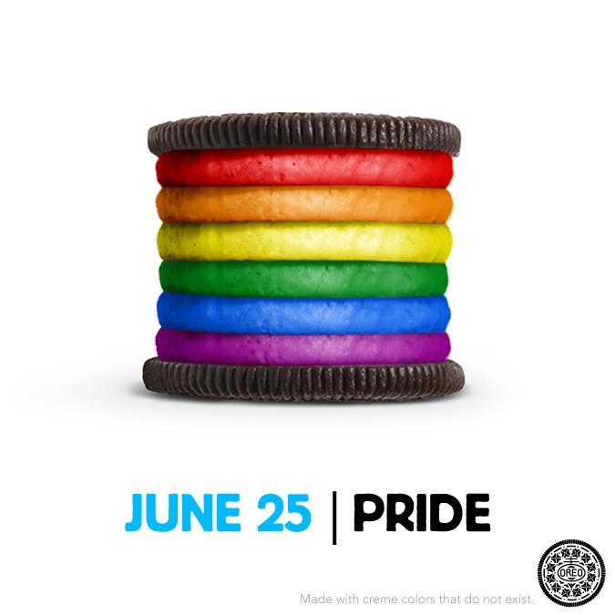 Oreo hace homenaje 'orgullo gay' redes sociales