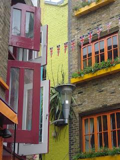 Un pequeño y colorido rincón de Londres