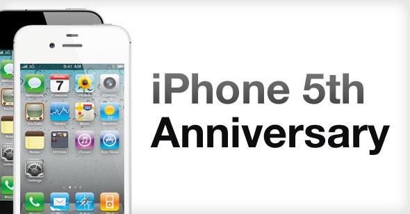 Iphone cumple 5 años. Una hito en la historia del marketing