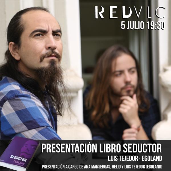 presentación libro seductor en RED VLC