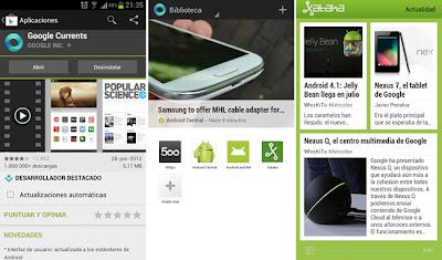 Google Currents, otro que se actualiza Google Currents, otro que se actualiza