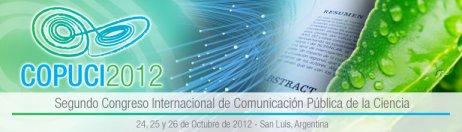 Congreso Internacional Comunicación Pública de la Ciencia 2012 banner congresgo Copuci
