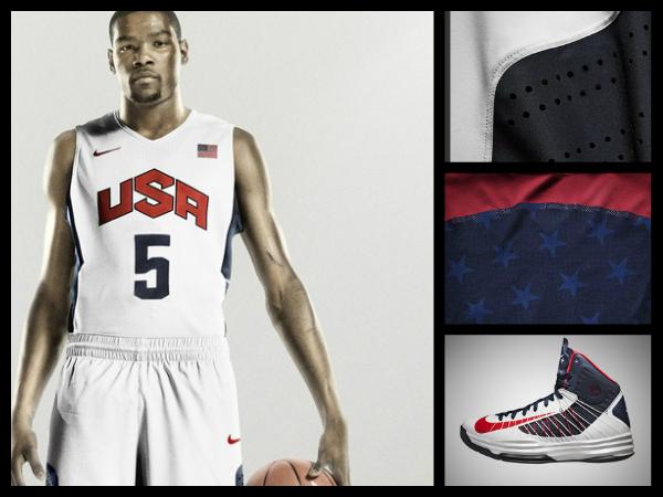 Uniformes ecológicos para el Dream Team 2012.