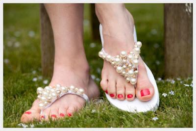 Cómo añadir elegancia a las chanclas de playa