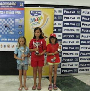 Pilar López García Campeona de España Sub -10