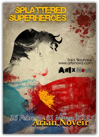 Cartel exposición Arian Noveir Cartel exposición Arian Noveir