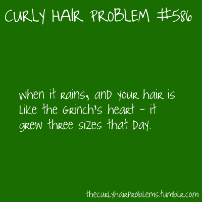CURLY HAIR PROBLEMS (PART I)