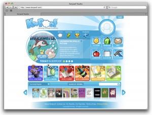 Kerpoof página web con juegos gratis para niños