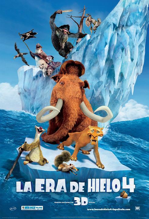 Tardes de película (1): La Era de Hielo 4 Tardes de película (1): La Era de Hielo 4
