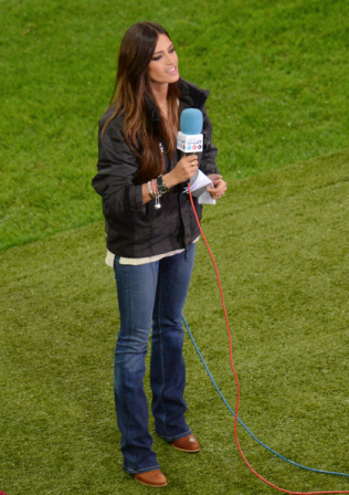 Sara Carbonero en la Copa de Europa. Todos sus looks