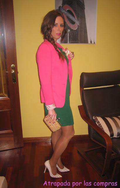 FUCHSIA & GREEN FOR SATURDAY NIGHT FUCHSIA & GREEN FOR SATURDAY NIGHT