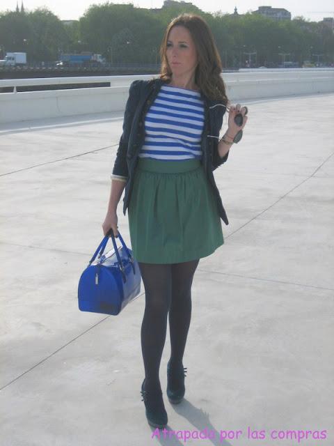 NAVY + GREEN