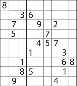 Te atreves con este Sudoku?
